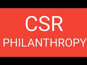 CSR and PHILANTHROPY (BUSINESS LINE)