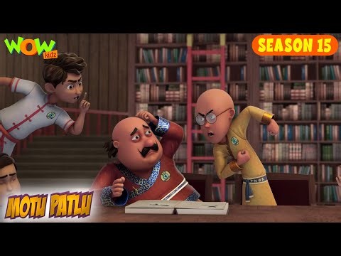 Motu Patlu : Motu Patlu VS Evil Vamparina | Full Episode - Season 15 | Wow Kidz