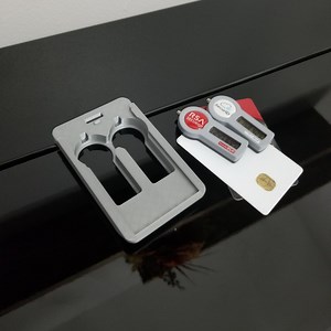 Dual ID Badge and Dual RSA Token Holder ; Secure Token Holder - Etsy