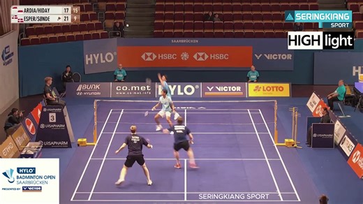 R32 HYLO Open 2025 | RIAN/RAHMAT (INA) VS ESPERSEN/SØNDERGAARD (DEN) | Seringkiang Sport