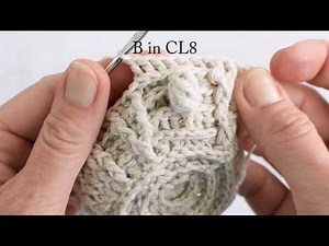 Embossed Crochet Stitches: FPdc, BPdc, bobble.