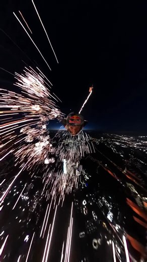 GoPro on Instagram: "Top 5 videos of 2025—#4  @jeffprovenzano + @jondevore took 4th of July fireworks to a new level.  Shot on #GoProMAX #GoPro #Wingsuit #Skydiving #POV #Fireworks"