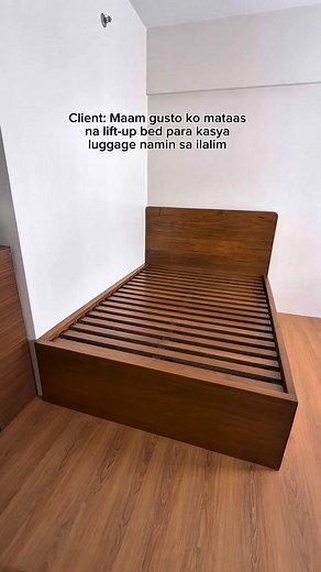 Solid bed na naitataas kayo jan 😁😊 | Rustic Furniture
