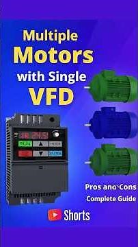 Multiple Motors with One VFD? ⚡ Pros & Cons Explained in 60 Seconds!