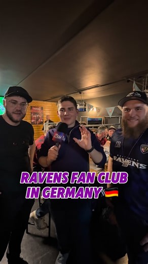 Josh Berman and Michael Mirskiy on Instagram: "This is so cool, I was not expecting this 🇩🇪 #Germany #sports #nfl #thenextnetwork #football #ravens"