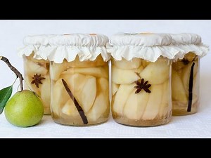 Compot de pere - JamilaCuisine