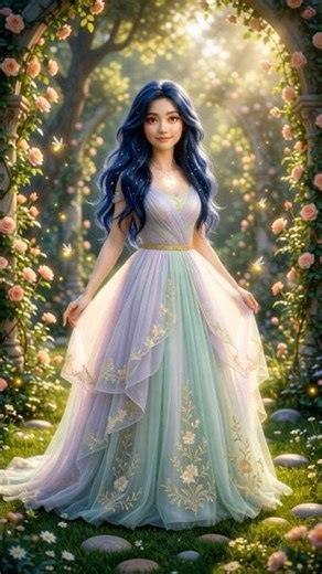 MAGICAL flying princess