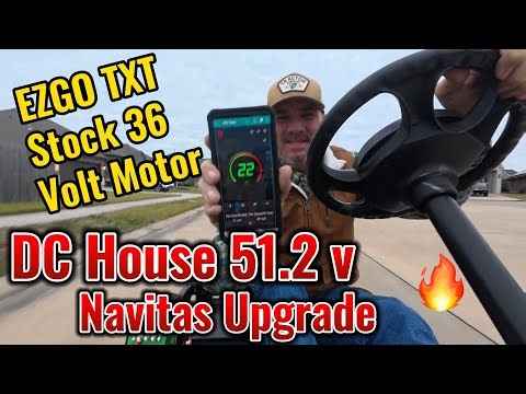 I Put a 48V Lithium Battery on a 36V Golf Cart Motor… Here’s What Happened#golfcart #lithiumbattery