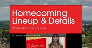 Homecoming Lineup & Details