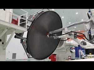 Automated Fiber Placement of Rear Pressure Bulkhead