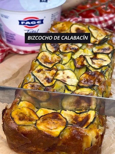 Bizcocho de Calabacín Esponjoso y Saludable
