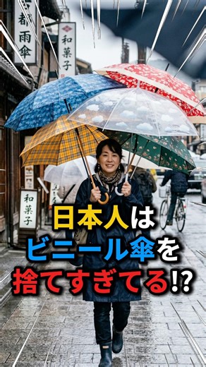[Vinyl Umbrellas] Japan’s Shocking Obsession: The World’s #1 Umbrella Consumer Discards 130 Milli...