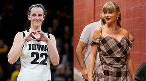 "She looks shocked" - Caitlin Clark's reaction to Taylor Swift hugging her goes viral