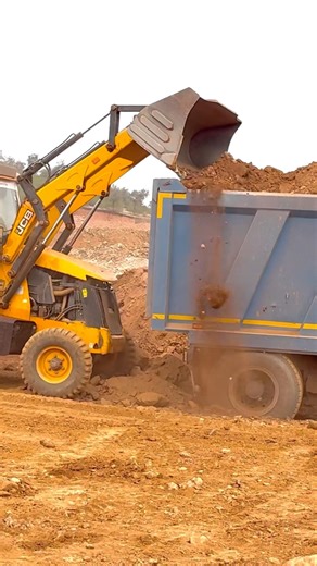 NEW JCB BACKHOE 74HP VS NEW TATA SIGNA AC 😱🦅jcb video #excavator #funny #jcb #jcbvideo #reels