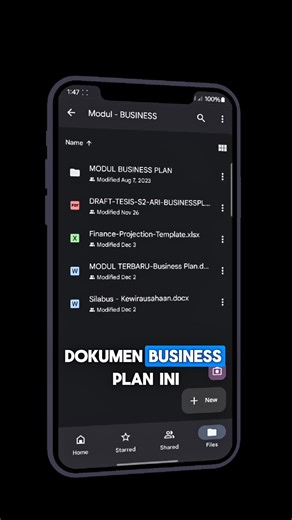 Masih bingung mulai & mengembangkan bisnis? Masalahnya karena kamu nggak punya business plan yang tepat dan profesional ! ❌ Jangan biarkan bisnis kamu gagal terus ❌ 🚀 Saatnya bisnis kamu sukses ✅ Saya punya solusi dokumen bisnis siap pakai berdasarkan pengalaman bisnis bertahun-tahun dan kombinasi kuliah S2 bisnis, sesuai standar bisnis dan profesional, yang bisa kamu akses dalam waktu 5 menit & akses seumur hidup. 📂 Alhamdulillah lebih dari 1.000 Ribuan Pengusaha Indonesia telah terbantu & me