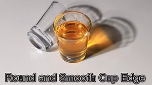 INFTYLE Shot Glasses Set of 24 Clear 1.7 oz/ 50 ml Shot Glass with Heavy Base Shot Glasses Bulk for Whiskey, Tequila, Vodka, Liqueur, Bars