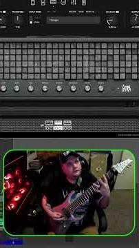 DOUBLE DROP D #8string #guitartuning #8string