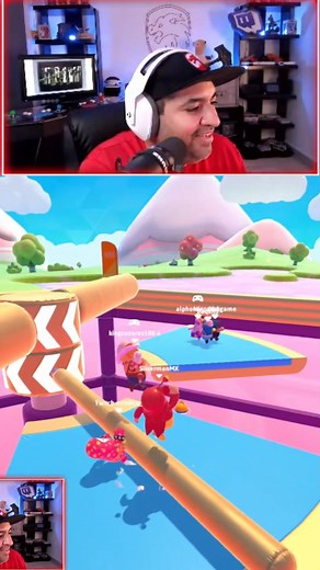 Campeón de fall guys me los lleve a todos otra vez! #fallguys #humor #streamer | Silverman Gaming