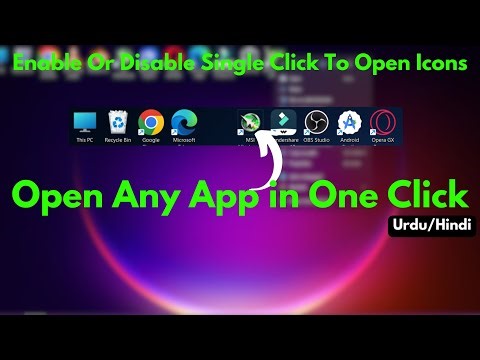 How To Enable Or Disable Single Click To Open Icons On Windows 11
