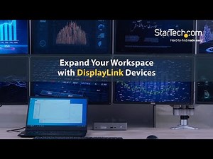 How to Connect 8 Displays Using just 1 Dock & 2 Adapters | StarTech.com