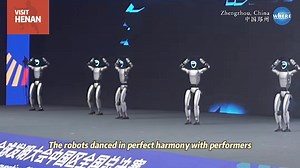 The National Finals of Invention Convention China for the 2024 - 2025 academic year grandly opened in Zhengzhou, #Henan. At the opening ceremony, Unitree Robotics presented a creative technology display. | Discover Henan