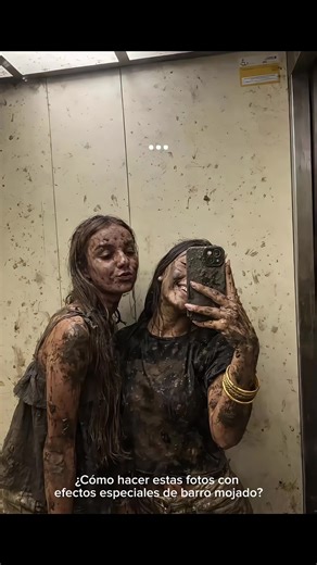 Cómo Hacer Fotos con Barro Mojado en el Cuerpo