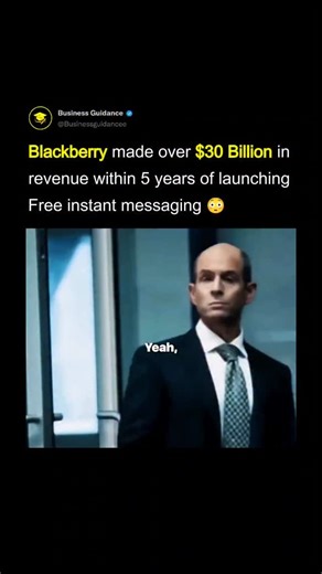 Entrepreneurship • Business • Mindset | BlackBerry’s explosive growth came from its innovative free instant messaging feature — BlackBerry Messenger (BBM). Launched in 2005, BBM... | Instagram
