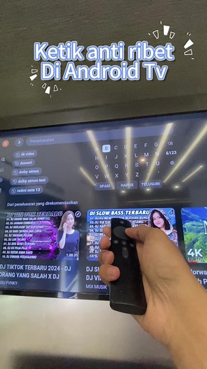 Tips Mudah Menggunakan Keyboard di Android TV
