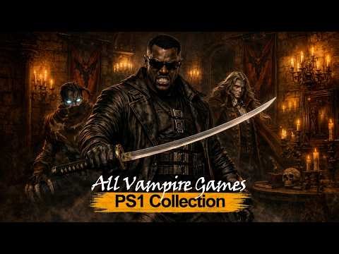 All Vampire Games on PlayStation 1 (PS1) | Complete List | No Commentary
