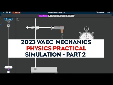 2023 WAEC PHYSICS PRACTICAL QUESTIONS AND SOLUTIONS | PHYSICS MECHANICS PRACTICAL SPECIMENS PART 2