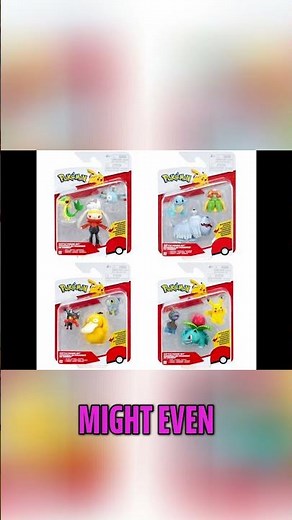 Gotta Catch 'Em All! New Pokemon Figures Revealed!