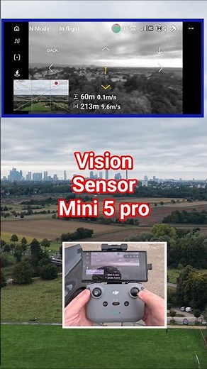 DJI Mini 5 Pro Sensor Test 👀 | Forward, Backward, Left & Right