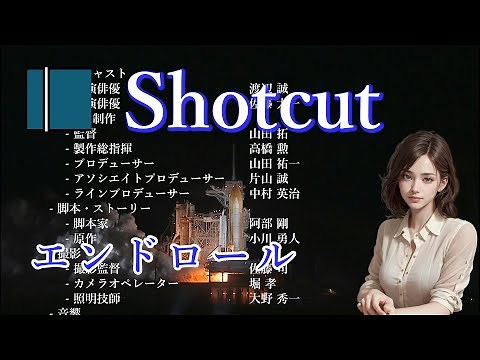 Shotcut tutorial エンドロール（リッチテキスト.2）【初心者向け】