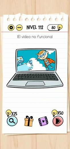 Brain Test | Nivel 112 - ¡El vídeo no funciona!