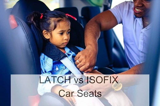 LATCH vs ISOFIX Car Seats (What's The DIfference?) - kidsturncentral.com