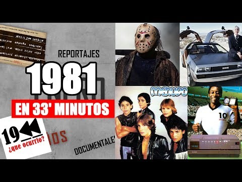 Hablemos de 1981: ¿Sabes como vivió el mundo ese año?