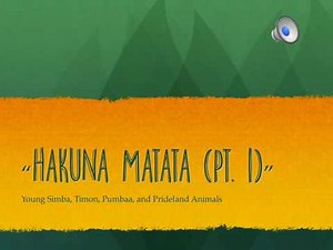 LK kids JL Hakuna Matata part 1