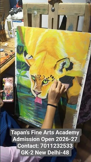 BFA & MFA Degree in Painting, Applied Art, Sculpture, Diploma Course, #acrylictechniques #painting
