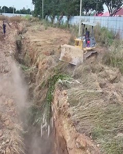 129K views · 1K reactions | The Operation Begins! Land Clearing and Burying Techniques Using Komatsu D65PX Bulldozer for Soil Filling | Excavator Cambodia I | Facebook