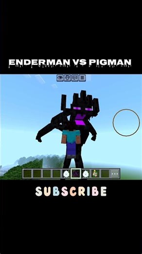 fight in Mutants underman and pigman #Minecraft#viral gaming video