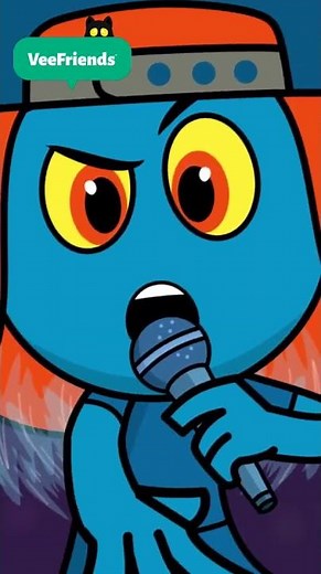 Start The Rap Battle 🎤 #Shorts | Vee Friends 🐈‍⬛| Cartoons For Kids