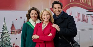 Hallmark's 'Ms. Christmas Comes To Town' Stars Erica Durance, Brennan Elliott, Barbara Niven