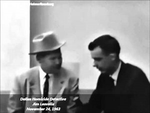 November 24-25, 1963 - Dallas Homicide Detectives L. C. Graves and Jim Leavelle