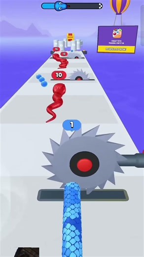 Snake Run 3D Game New update #short #video #treanding #gaming #populargame