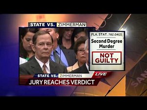 Raw video: George Zimmerman's not guilty verdict read in court