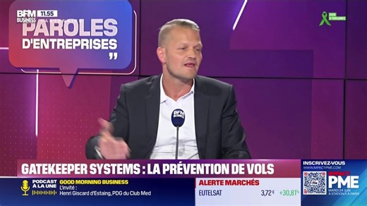 Maxime Pechenkyn (Gatekeeper Systems) : Gatekeeper Systems, la prévention de vols - 21/06