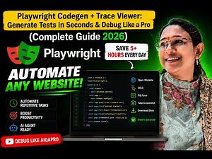 Playwright Codegen: Generate Tests in Seconds + Trace Viewer #viralvideo #playwright | Lesson 02