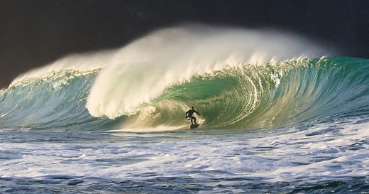 Conor Maguire and crew surf huge, perfect Riley's