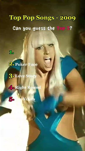 2009 Best Pop Songs - Top 5 #trending #top5 #pop