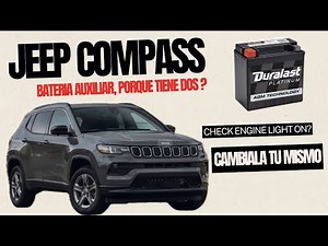 Replacing the Auxiliary Battery in a Jeep Compass